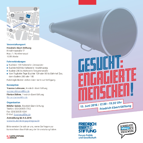 Gesucht: Engagierte Menschen